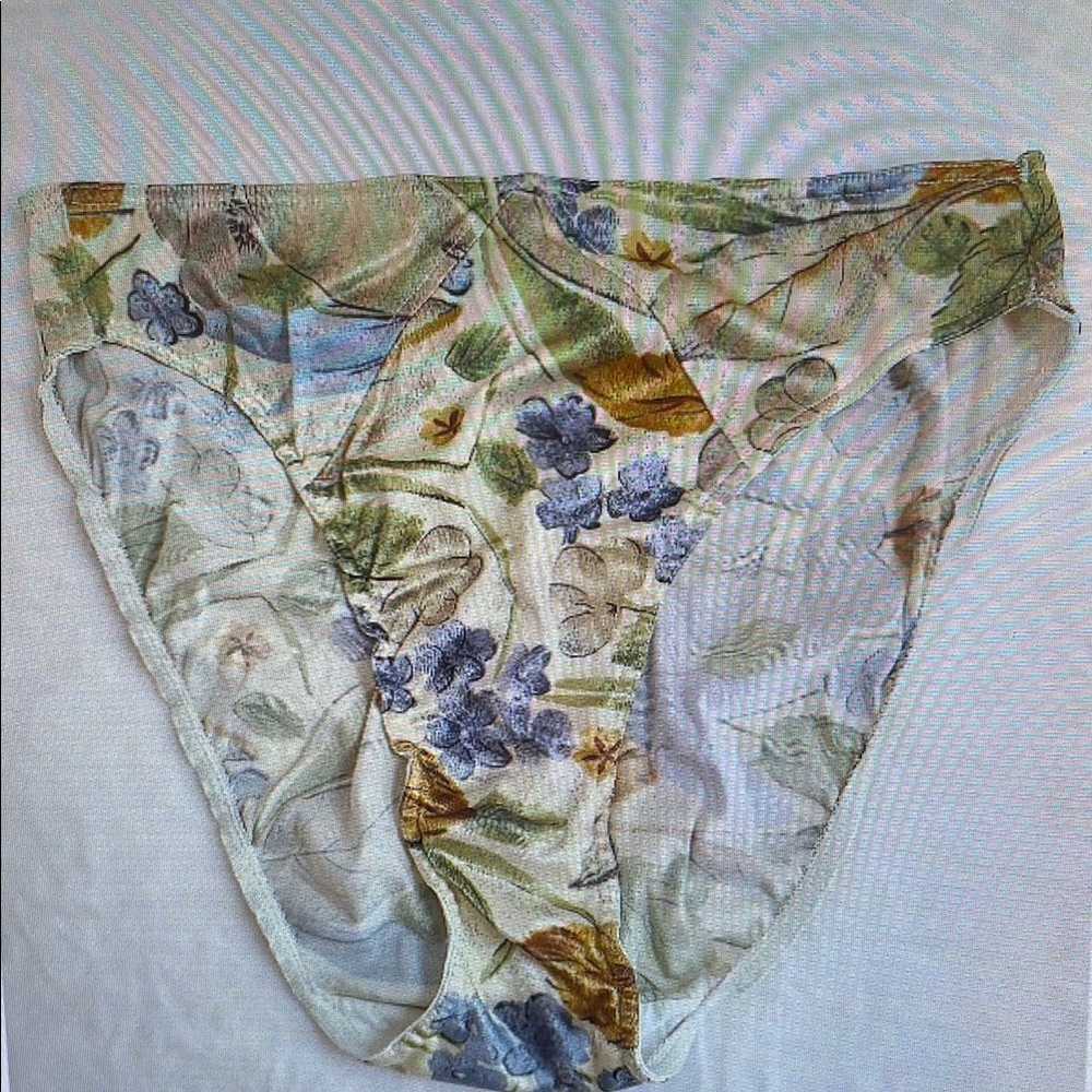 Floral Print Bikini Bottom